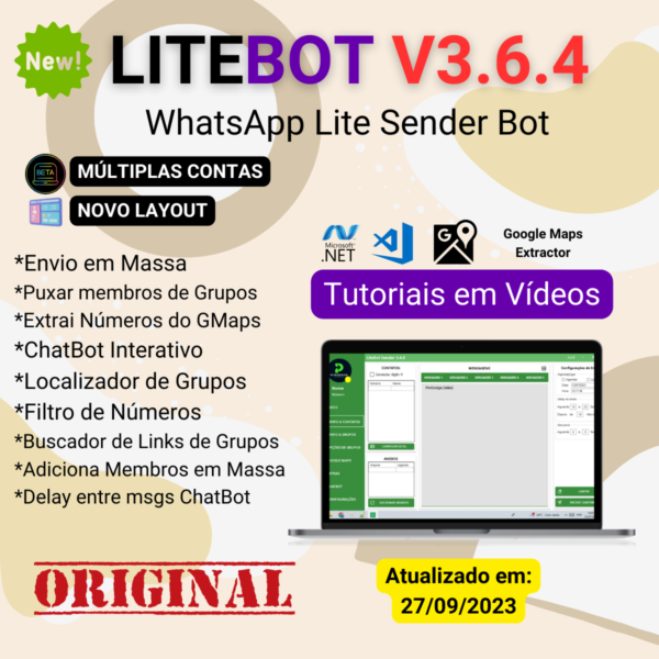 litebot sender whatsapp marketing