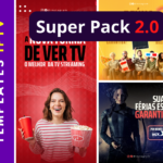 Revendedor de Sucesso: Pack de IPTV Templates Editáveis para Canva