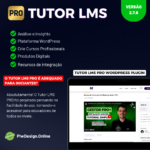 Tutor LMS PRO - Criação de Sites Para Cursos Profissionais