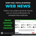 Script para Portal de Notícias WEB NEWS WordPress e Elementor 2024