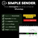 Simple Sender - Disparador com Rotatividade e Aquecedor de Chips