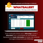 Software WhatsAlert - Envie notificações pelo WhatsApp via Webhook